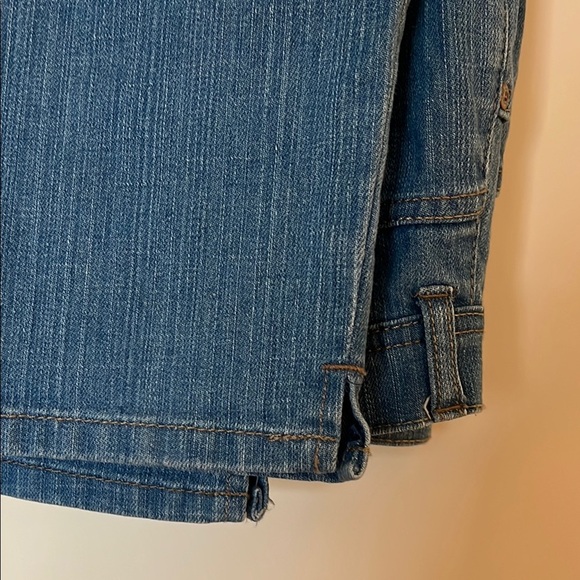 Gloria Vanderbilt Blue Denim Capri Jewels Jeans Size 10 - Picture 11 of 12